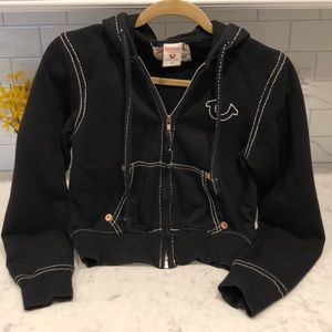 True Religion Full Zip Sweatshirt!